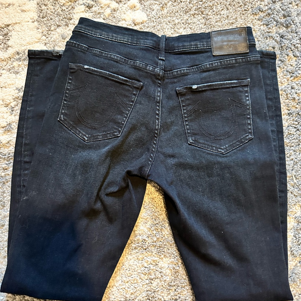 True Religion Brand Jeans. Mid Rise Super Skinny. Size 26.